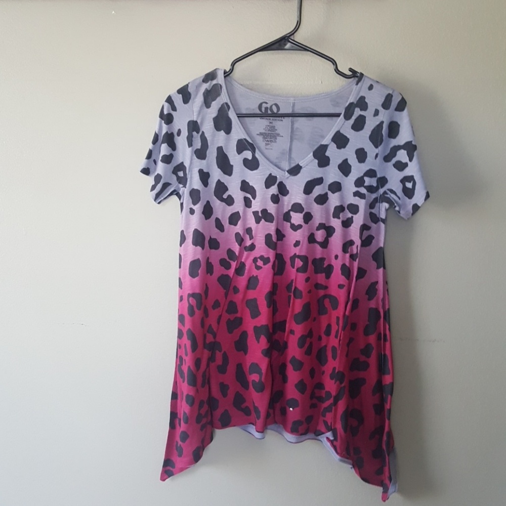 4/$12 Leopard print top